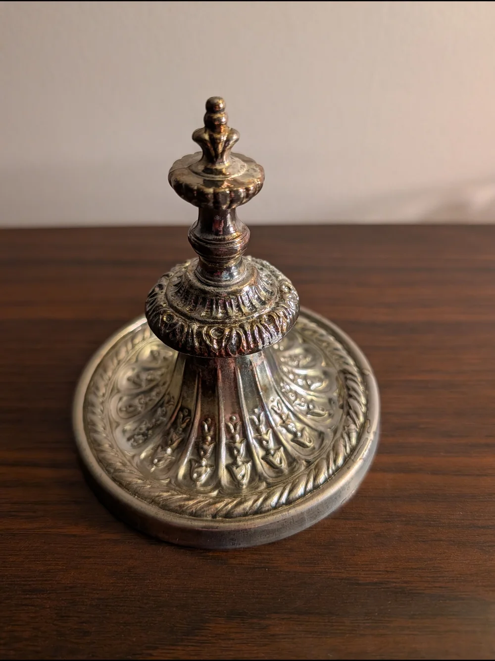 Princess House 3-Dish Glass Condiment Server with Center Holder